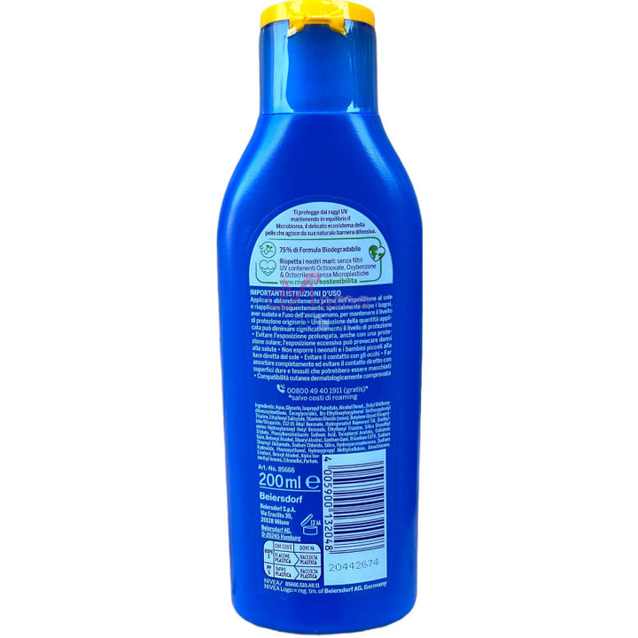 Nivea sun crema solare fp50+ 200 ml