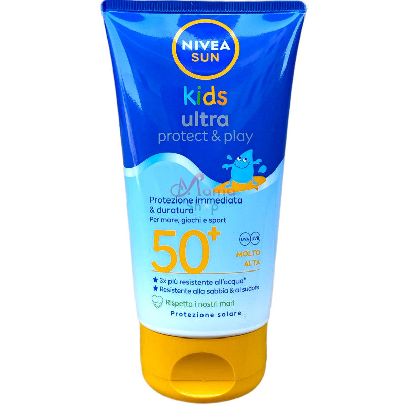 Nivea sun kids ultra protect & play crema solare fp 50+ 150 ml