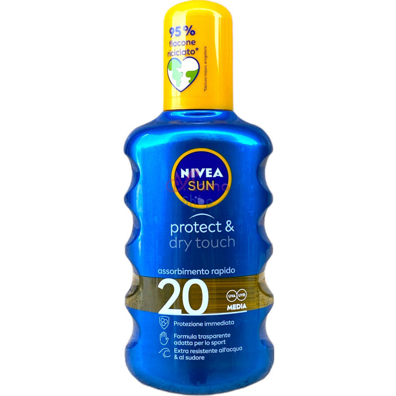 Nivea sun olio spray solare fp20 200 ml