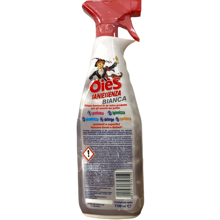 Oiès essenza spray bianca 750 ml