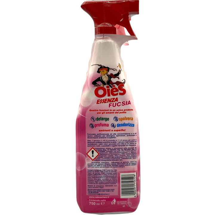 Oiès essenza spray fucsia 750 ml