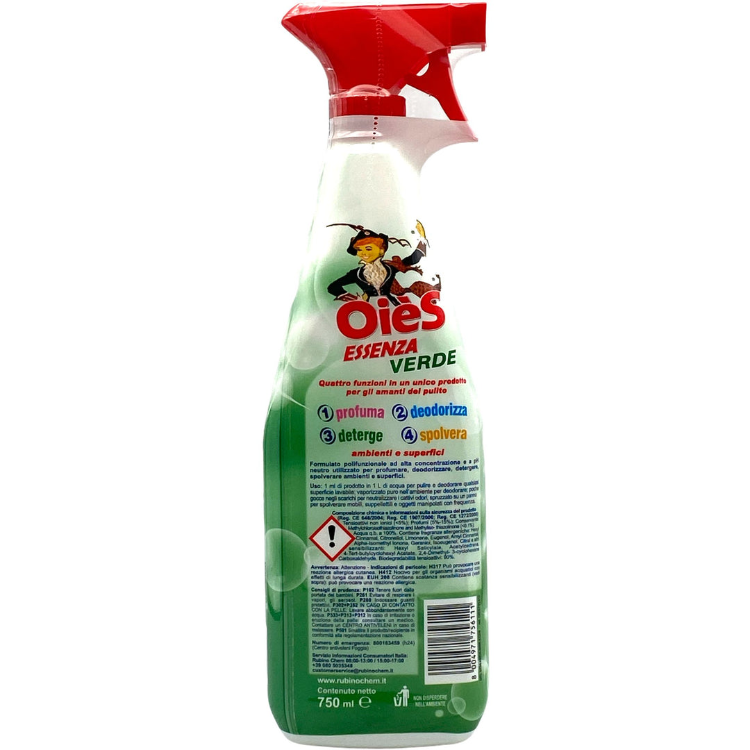 Oiès essenza spray verde 750 ml
