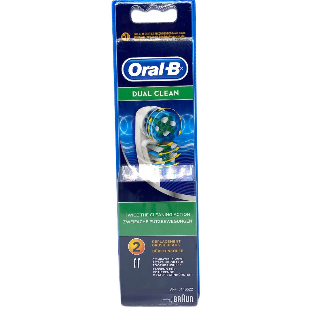 Oral-b ricarica spazzolino elettrico x2 dual clean