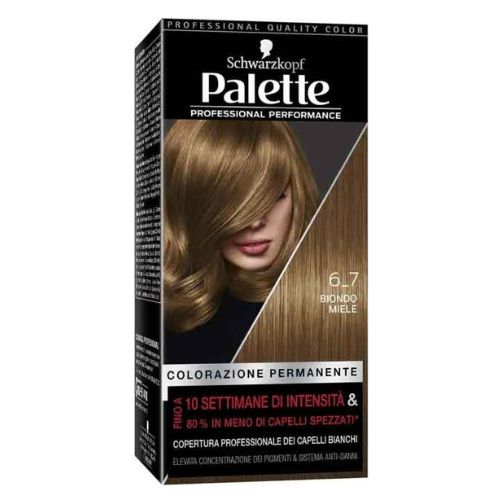 Palette colorazione permanente 6 7 biodo miele