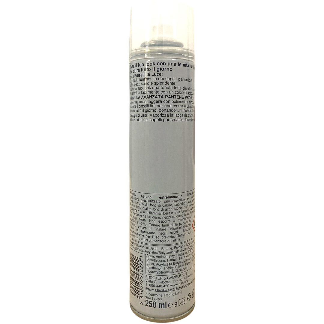 Pantene lacca riflessi di luce tenuta 04  250 ml