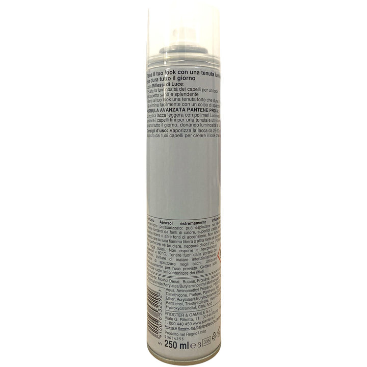 Pantene lacca riflessi di luce tenuta 04  250 ml