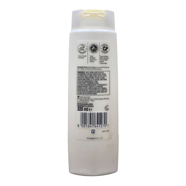 Pantene shampoo 3in1 multinutriente 225 ml