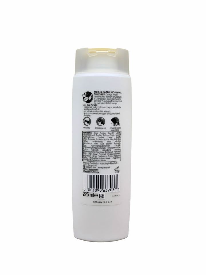 Pantene shampoo 3in1 ricci perfetti 225 ml