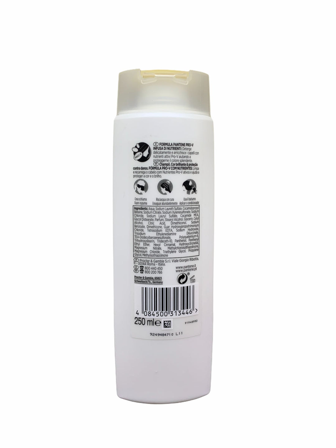 Pantene shampoo protezione colore 250 ml