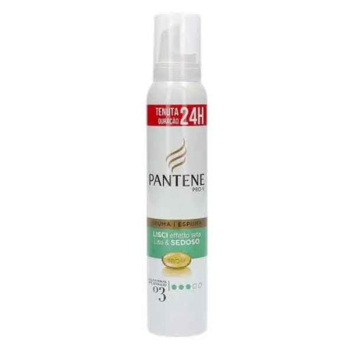 Pantene spuma lisci effetto seta tenuta 03 200 ml