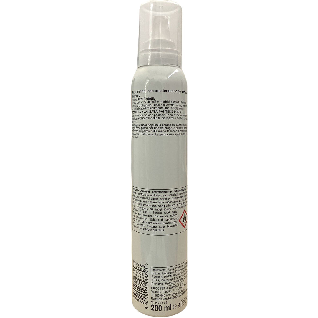 Pantene spuma ricci perfetti tenuta 05 200 ml