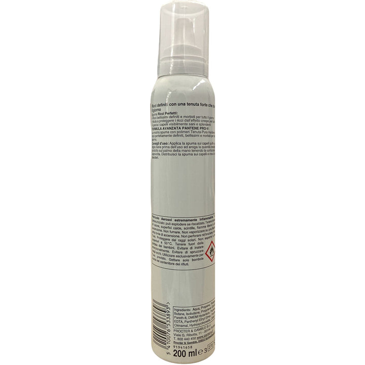 Pantene spuma ricci perfetti tenuta 05 200 ml