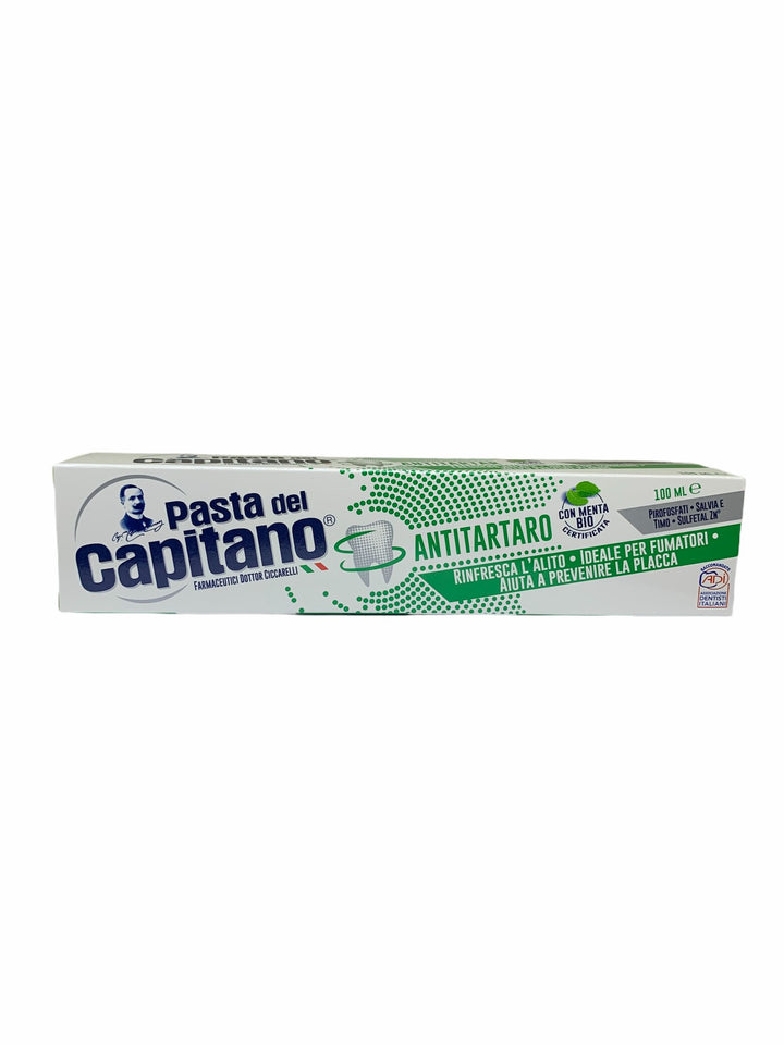 Pasta del capitano dentifricio antitartaro con salvia e timo 100 ml