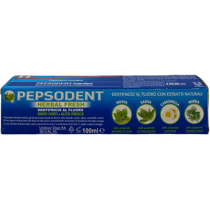 Pepsodent dentifricio herbal fresh 100 ml