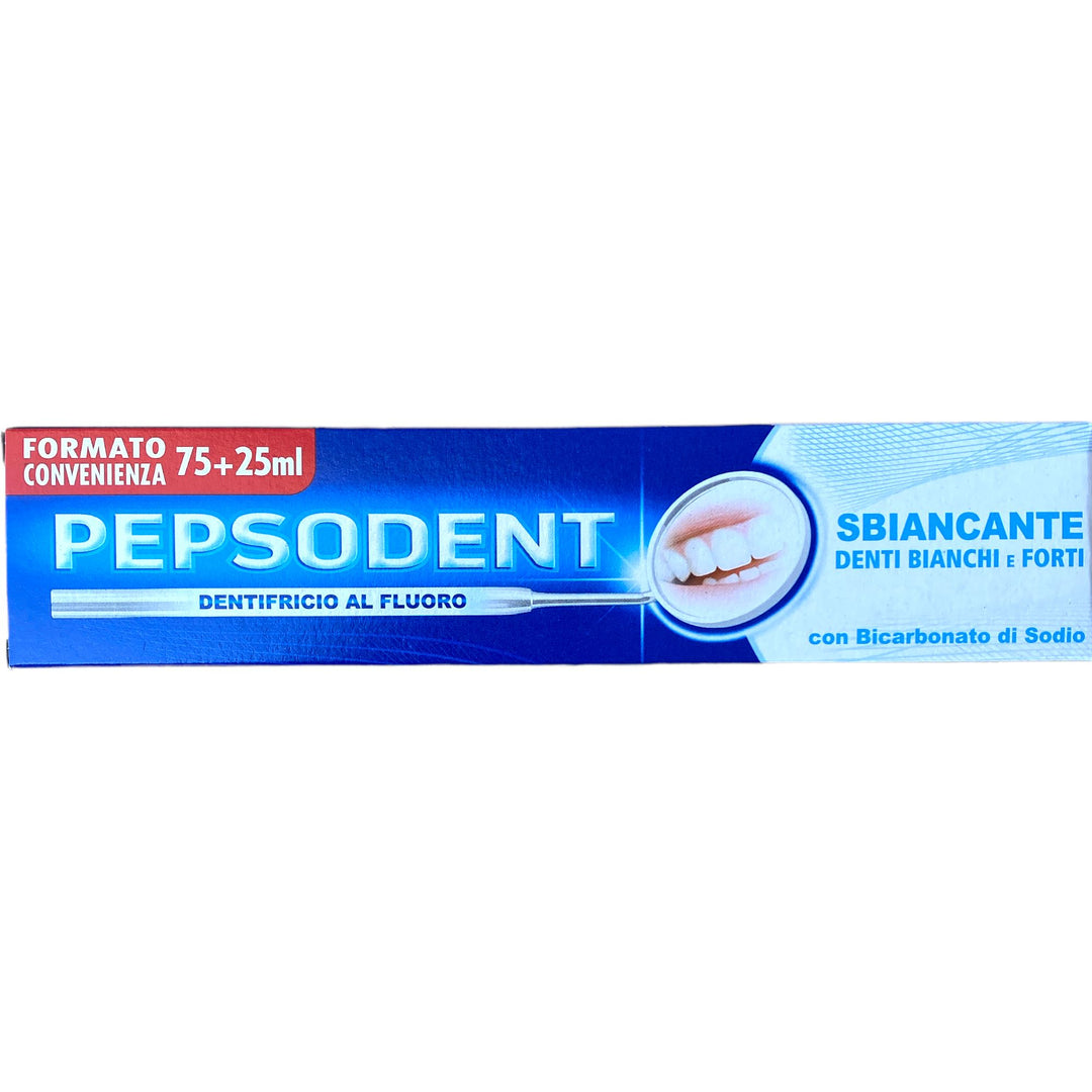 Pepsodent dentifricio sbiancante con bicarbonato di sodio 100 ml