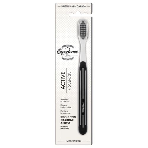 Piave spazzolino active carbon setole con carbone attivo