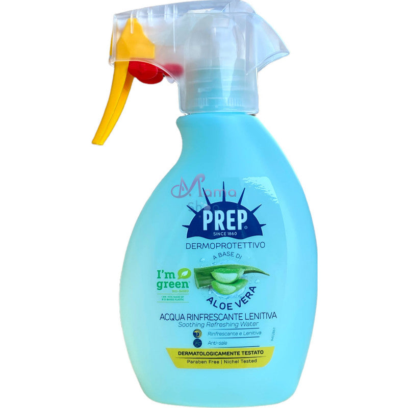 Prep sun acqua rinfrescante lenitiva con aloe vera spray 250 ml