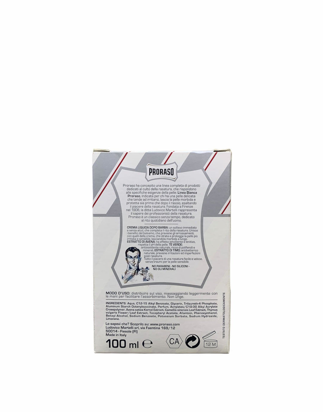 Proraso dopobarba crema liquida anti irritazione 100 ml