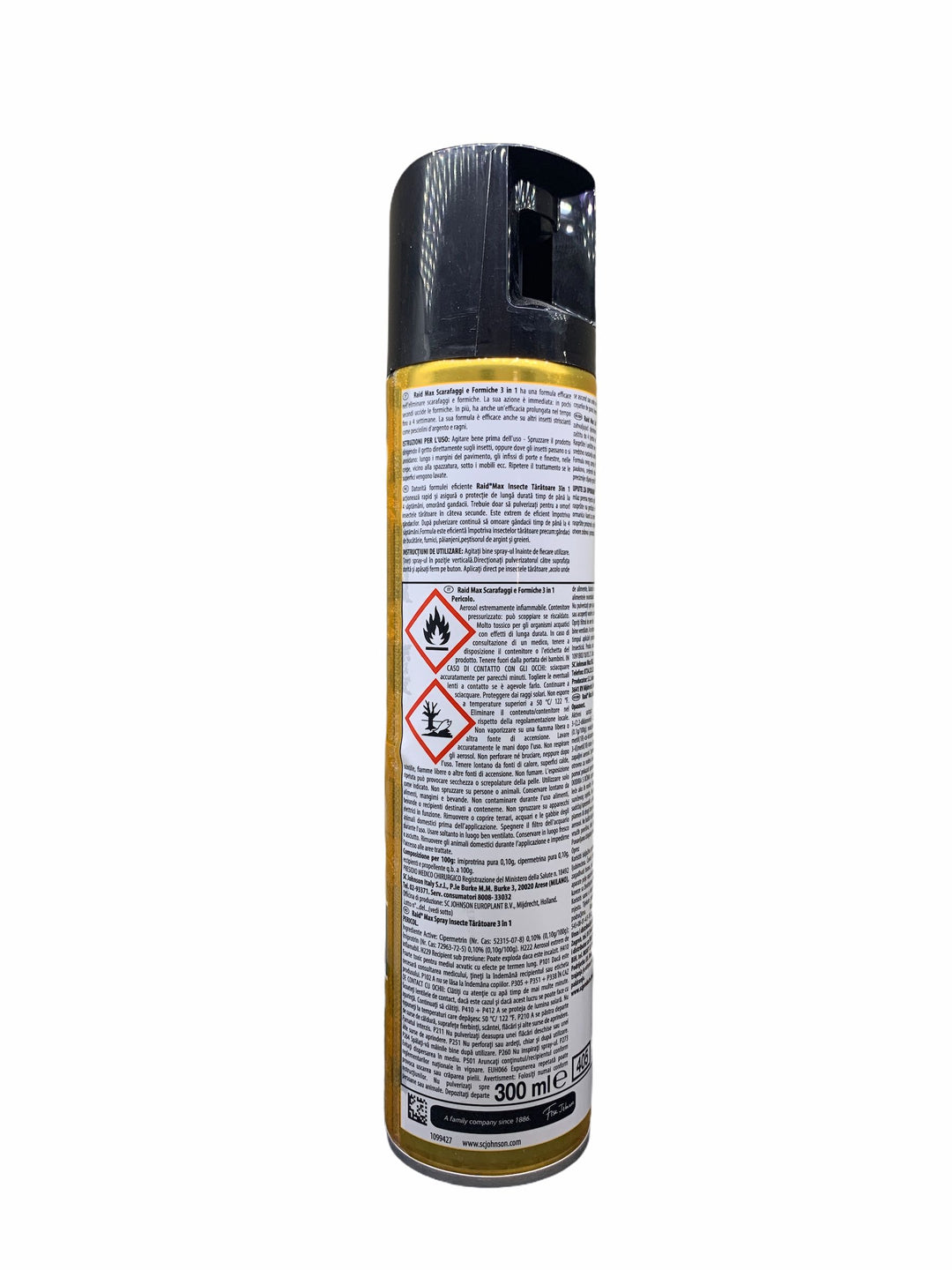 Raid insetticida max scarafaggi e formiche 3 in1 300 ml