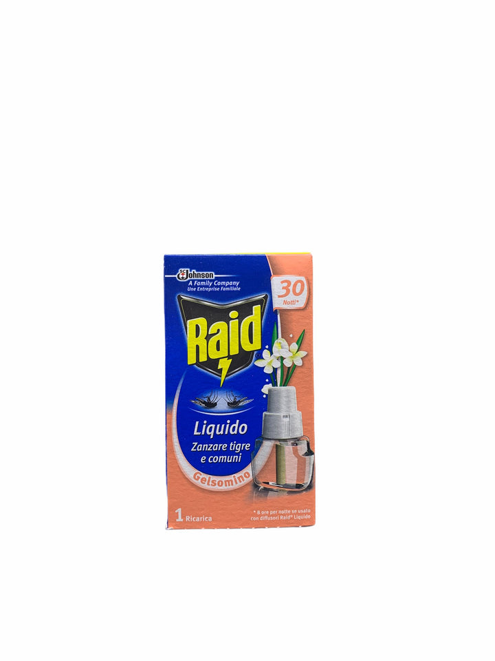 Raid liquido ricarica gelsomino 30 notti 21 ml