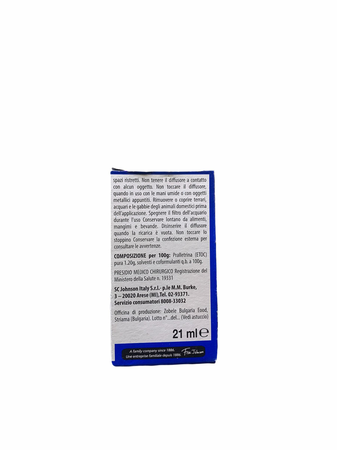 Raid liquido ricarica lavanda 30 notti 21 ml