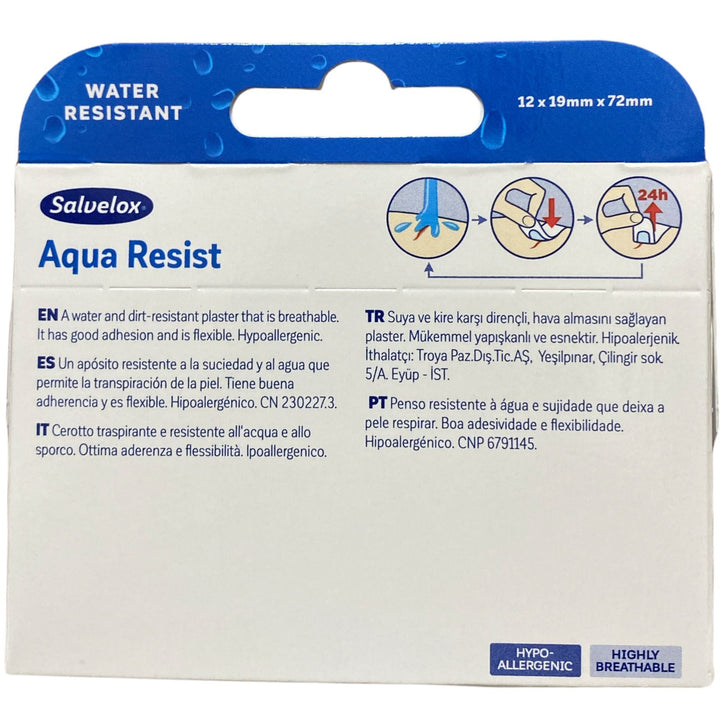 Salvelox cerotti aqua resist x12 1 formato