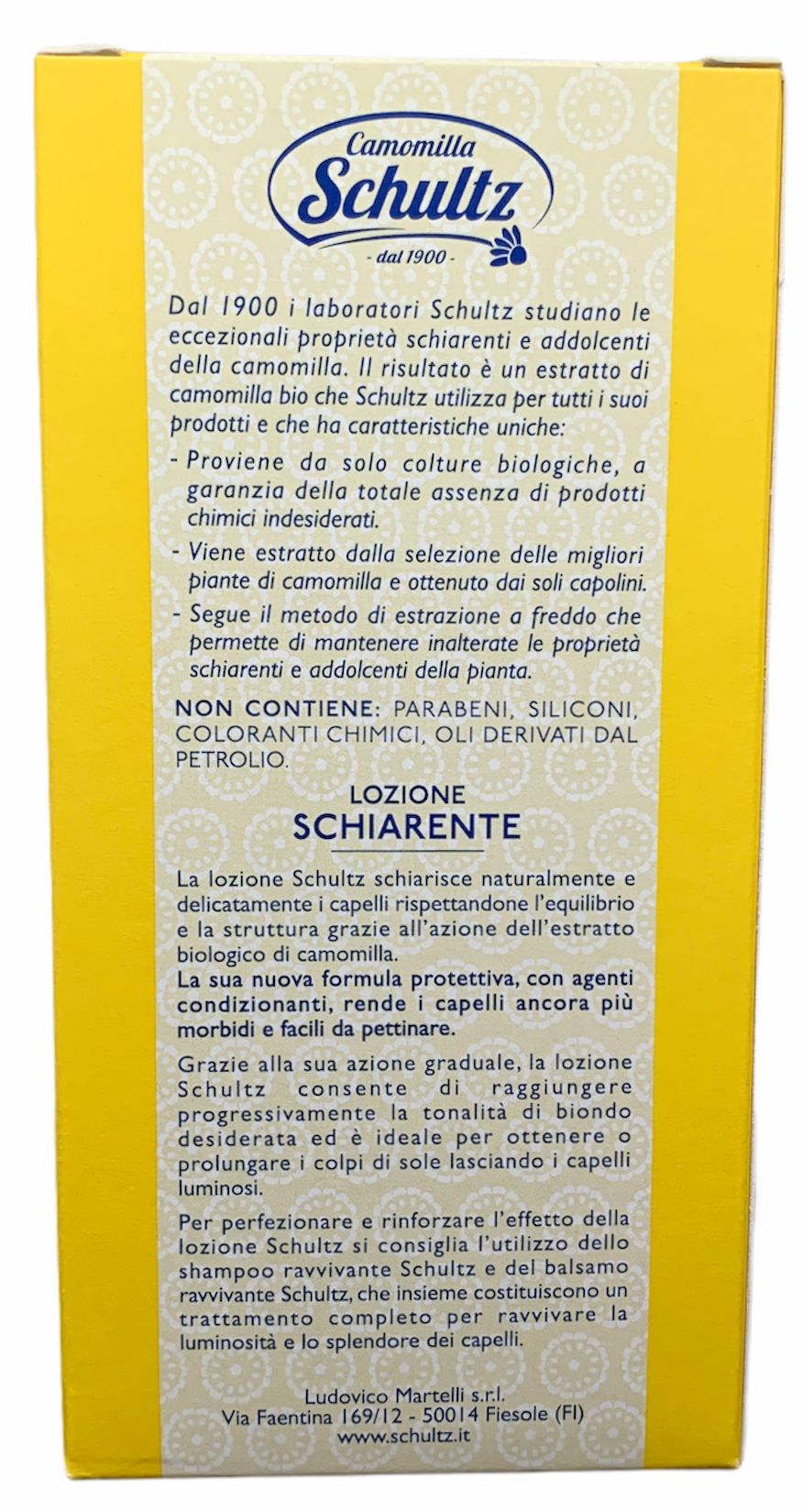 Schultz lozione schiarente 200 ml