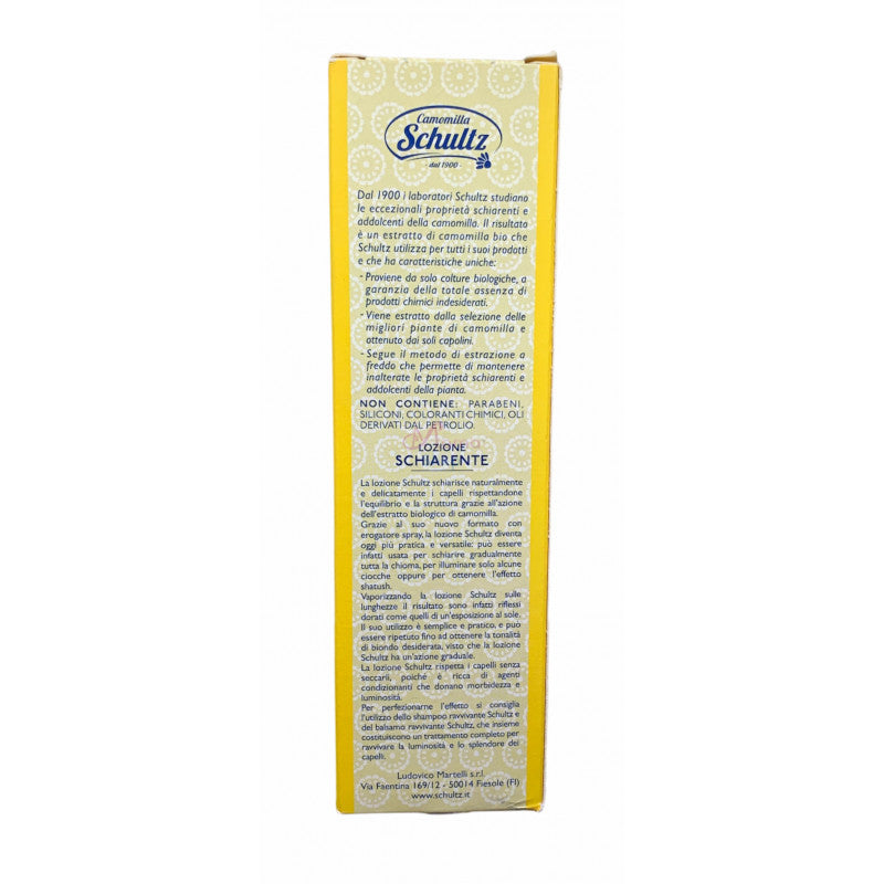 Schultz lozione schiarente spray 150 ml