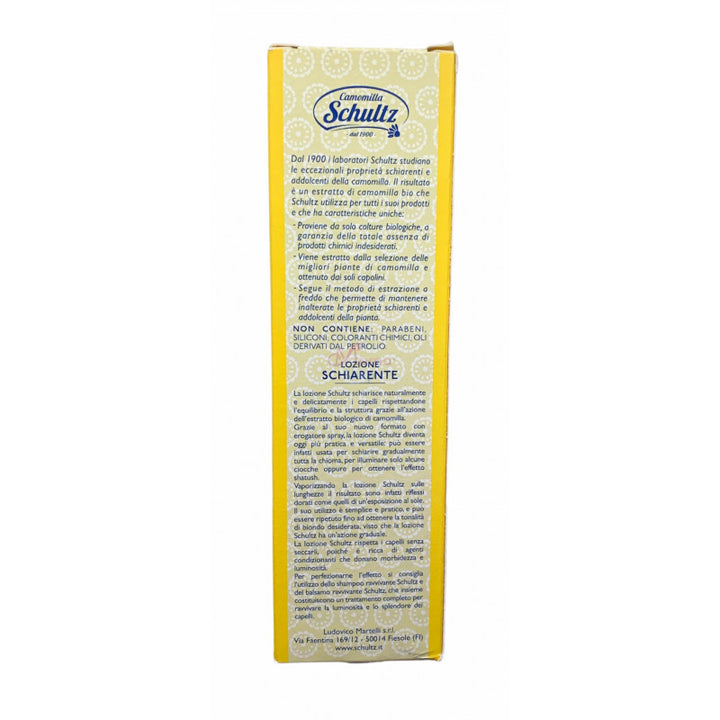 Schultz lozione schiarente spray 150 ml