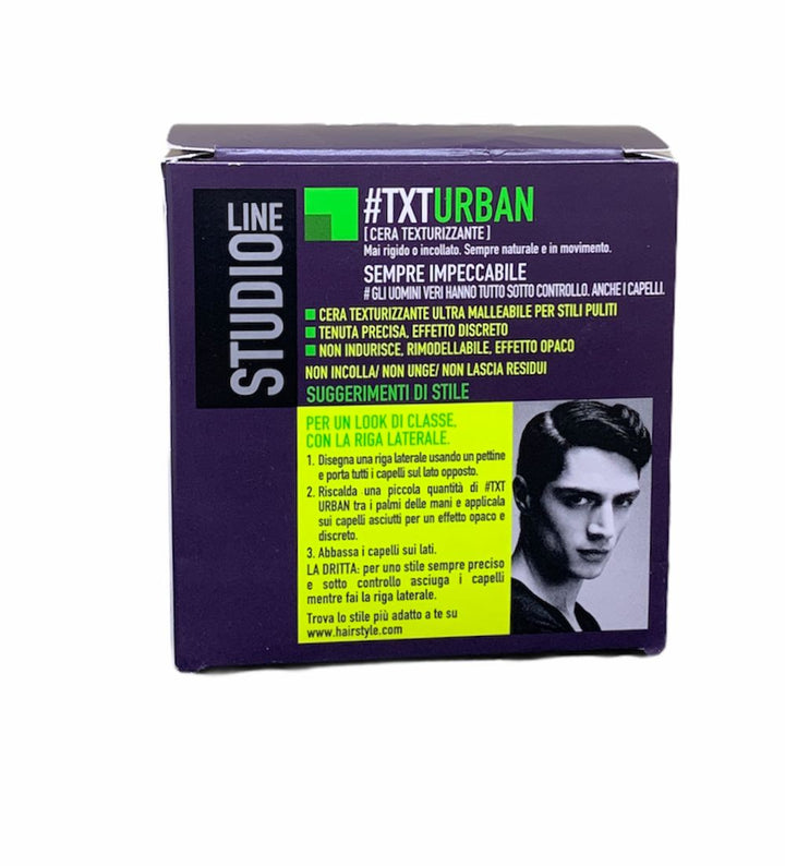 Studio line cera capelli texturizzante fissaggio forte 75 ml