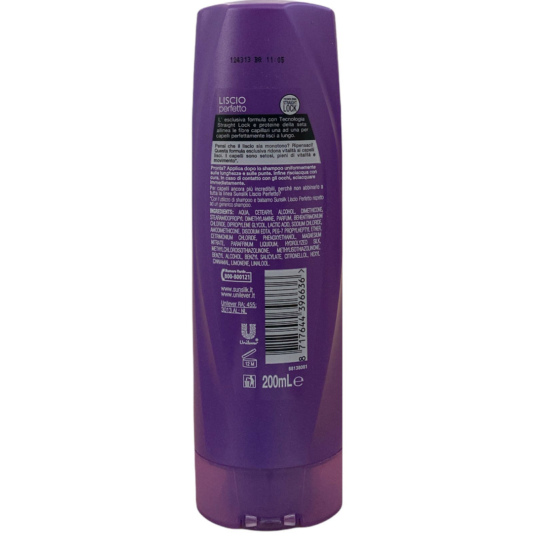 Sunsilk balsamo capelli lisci 200 ml