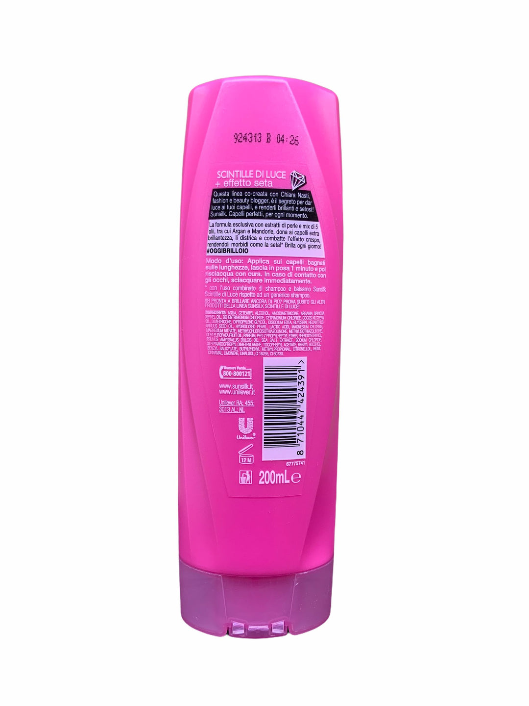 Sunsilk balsamo scntille di luce 200 ml