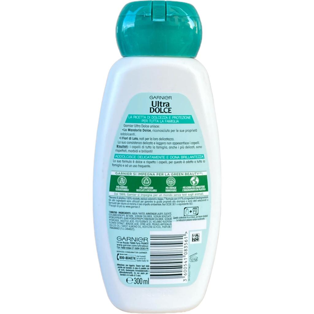 Ultra dolce shampoo alla mandorla mandorla dolce e fiori di loto 300 ml