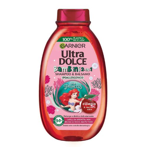 Ultra dolce shampoo bambini 2 in 1 ciliegia e mandorla dolce 250 ml