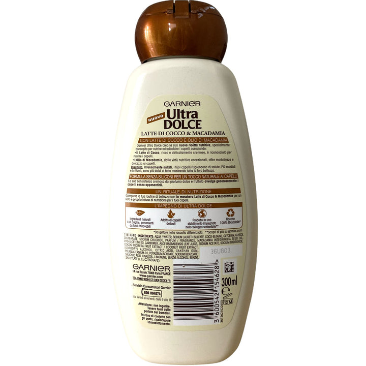 Ultra dolce shampoo latte di cocco 300 ml