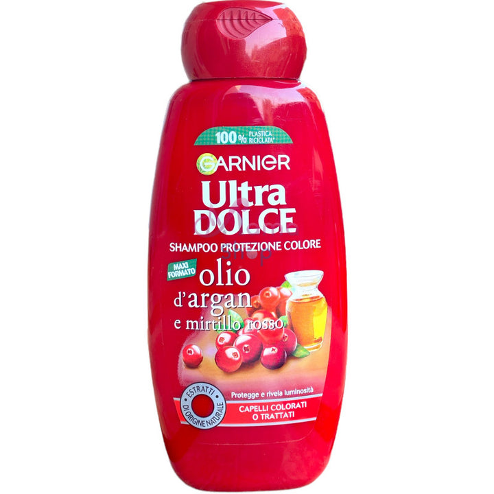 Ultra dolce shampoo olio d'argan e mirtillo rosso 300 ml