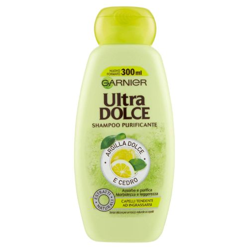 Ultra dolce shampoo purificante argilla dolce e cedro per capelli grassi 300 ml