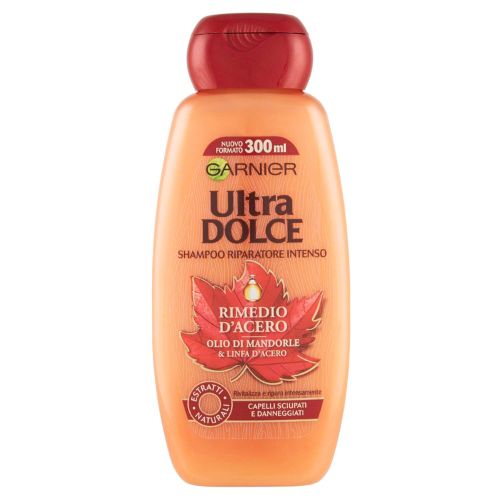 Ultra dolce shampoo riparatore rimedio d'acero con olio di ricino e linfa d'acero 300 ml