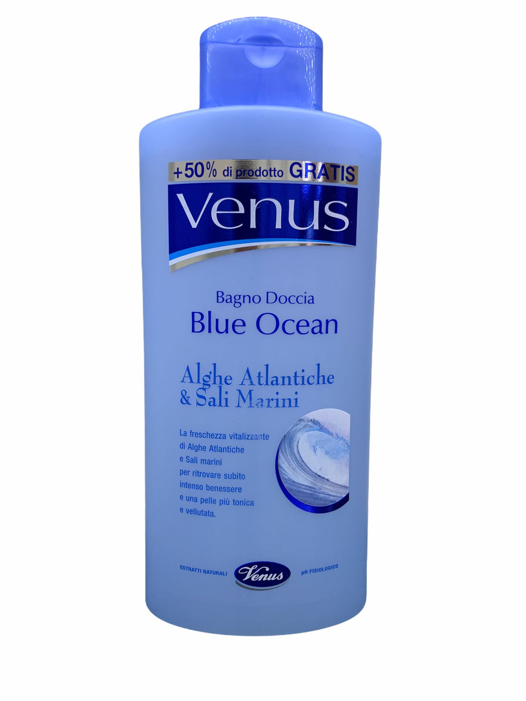 Venus bagno doccia blue ocean con alghe atlantiche e sali marini 750 ml