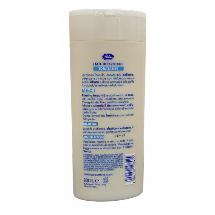 Venus latte detergente idratante struccante occhi 200 ml