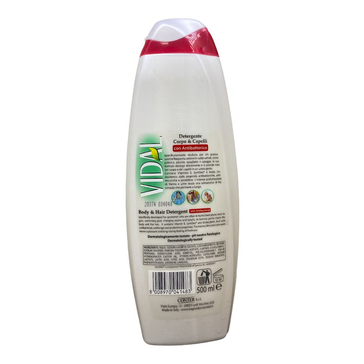 Vidal bagno schiuma antibatterico 500 ml