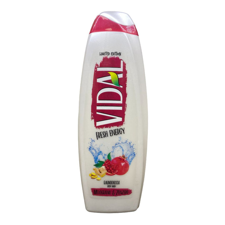 Vidal bagno schiuma melograno e zenzero 500 ml