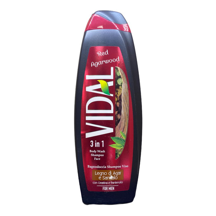 Vidal bagno schiuma red agarwood men 500 ml