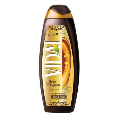 Vidal bagnodoccia argan oil con olio di argan 500 ml
