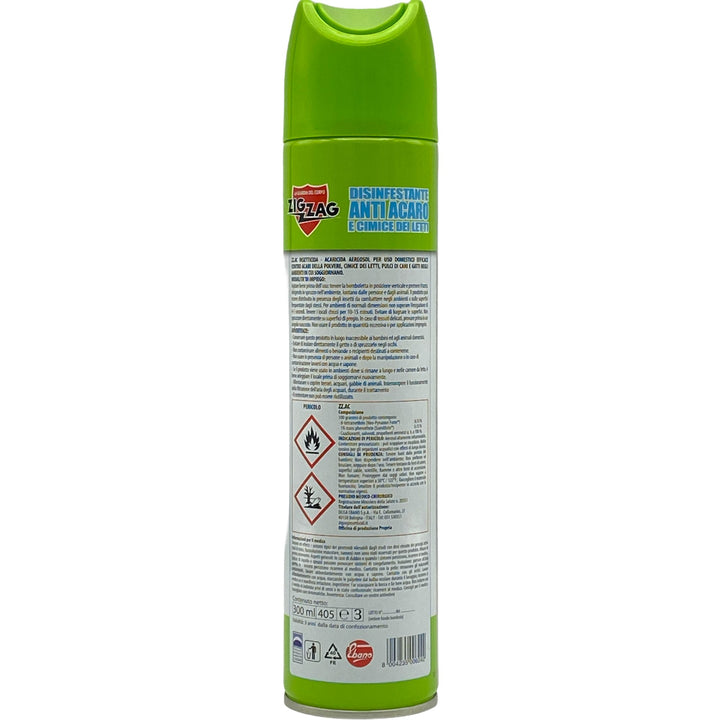 Zig Zag disinfestante anti acaro e cimici 300 ml